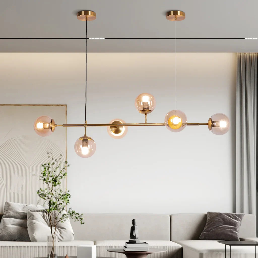 Kenzo Glass Orb Pendant Light