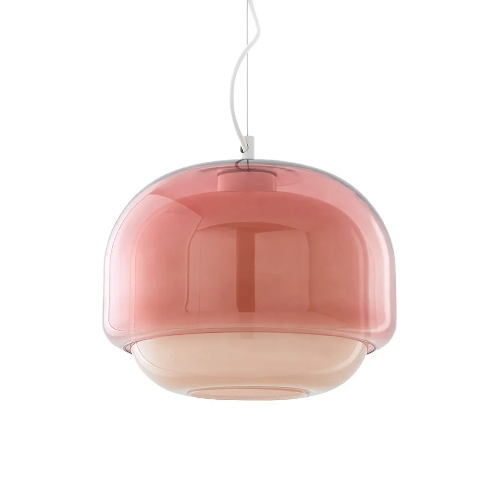 Pericles Spherical Colorful Glass Pendant Light