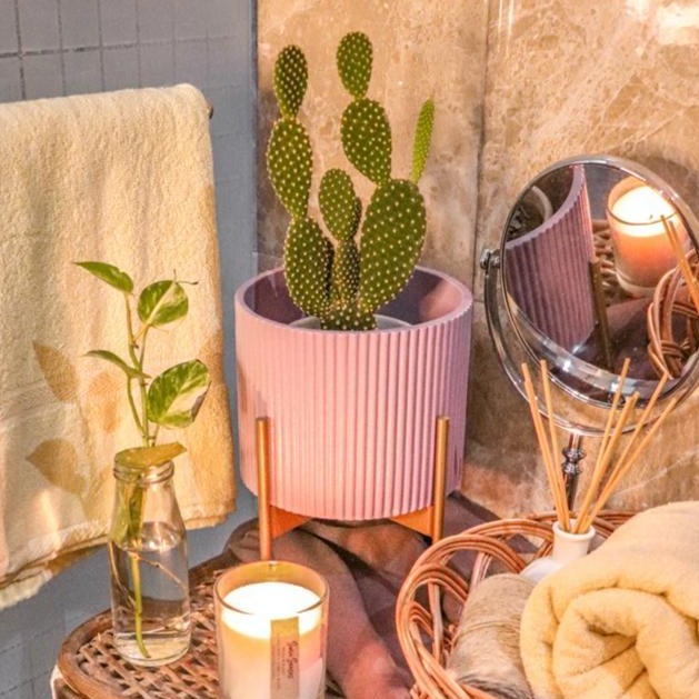 Small Midori Planter With Stand