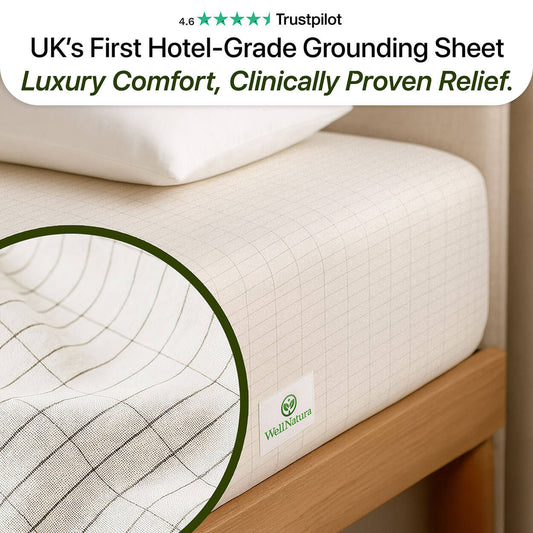 Grounding Sheet for Better Sleep & Health