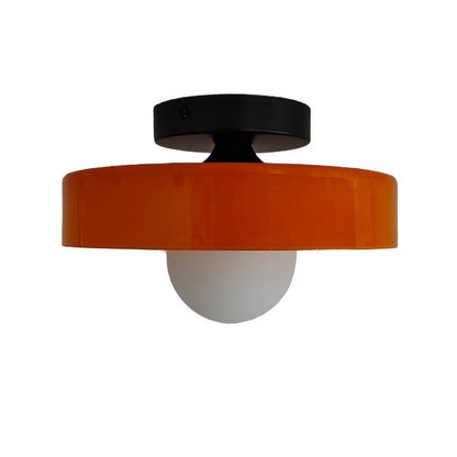 Morrow Glass Disc Ceiling Light/Wall Light